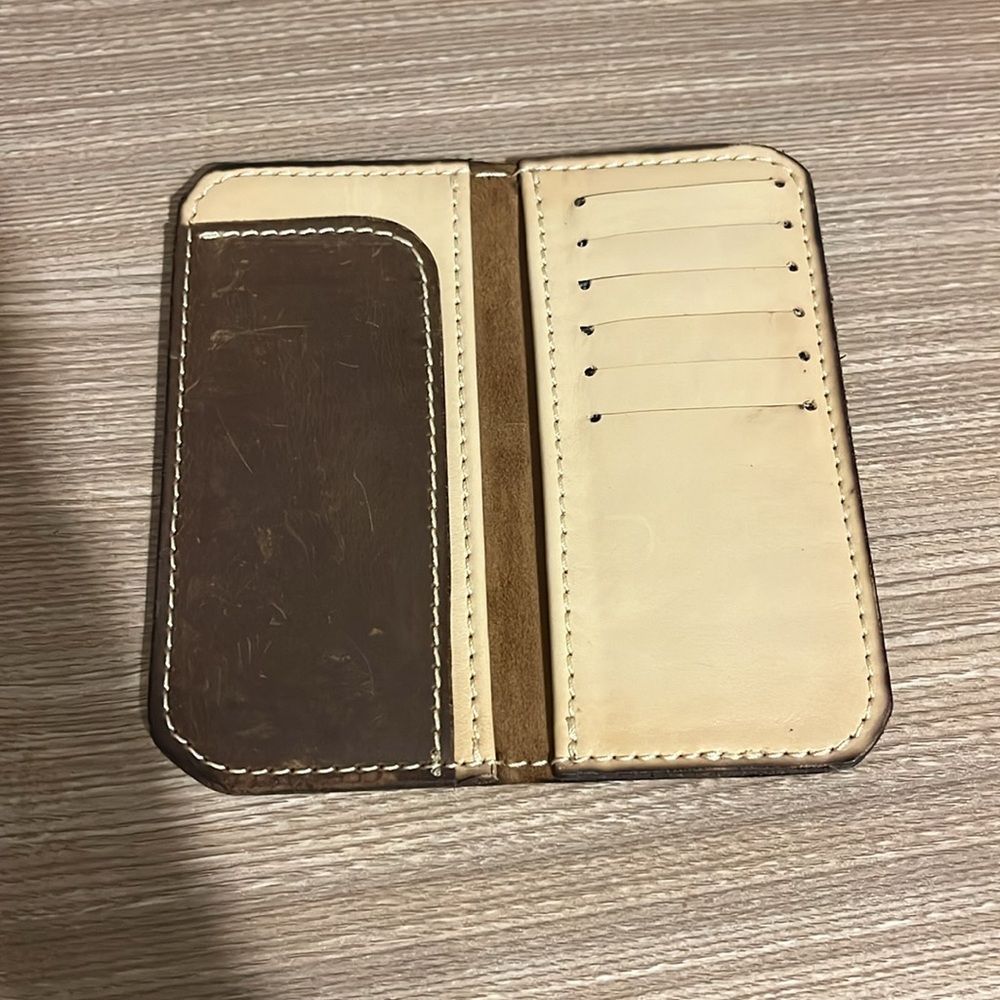Leather HandMade Wallet - Picture 3 of 3